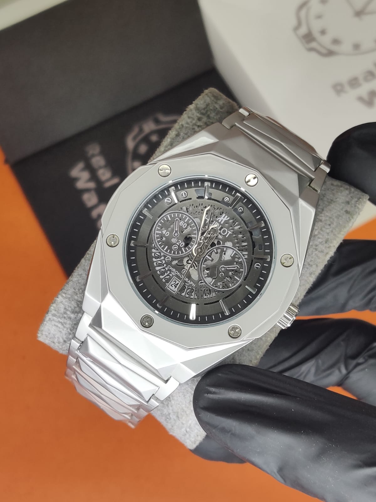 HUBLOT CUT DIAMOND