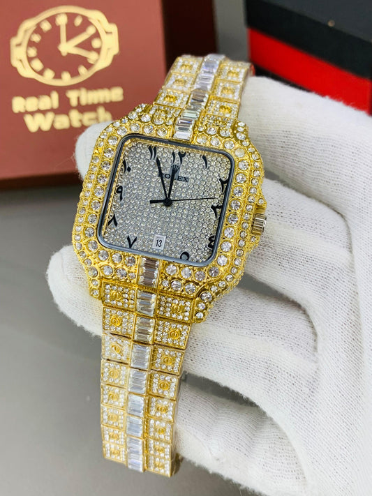 ROLEX DIAMOND ICED🧊 STONE 🟡/⚪