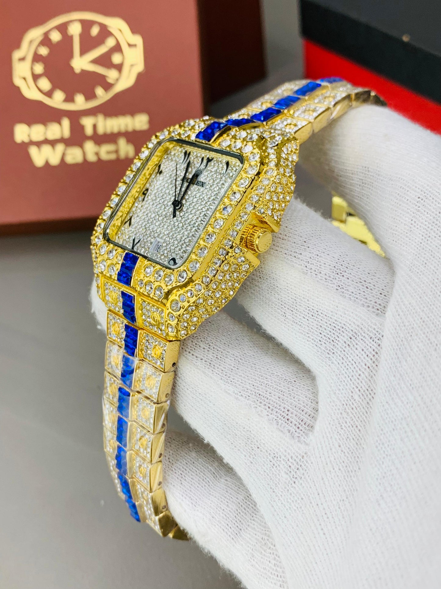 ROLEX DIAMOND ICED🧊 STONE💎⌚