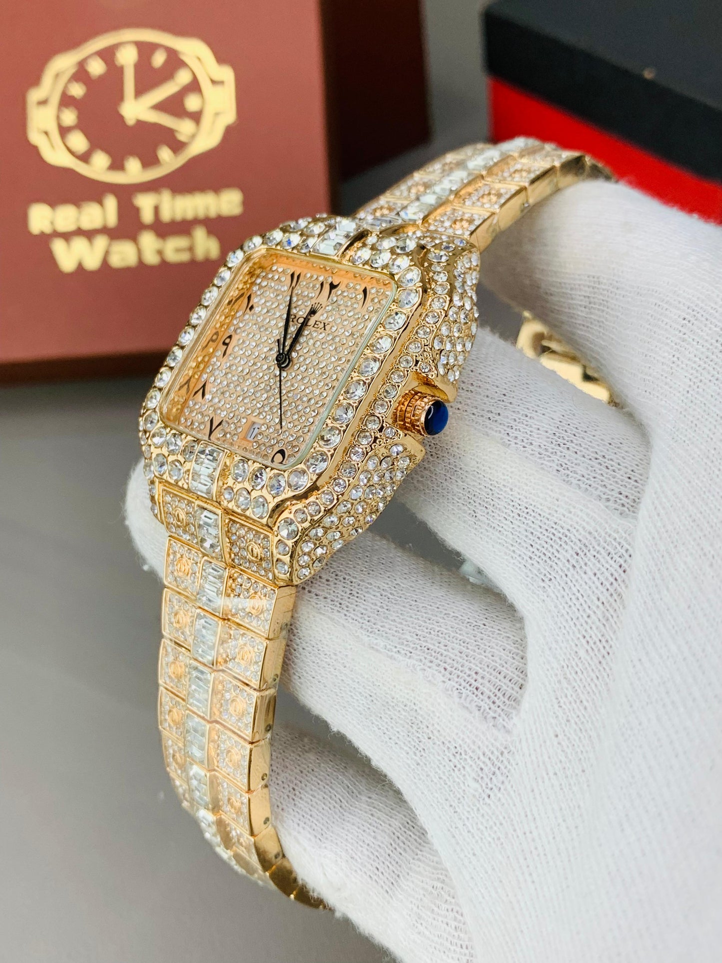 ROLEX DIAMOND ICED🧊 STONE💎⌚