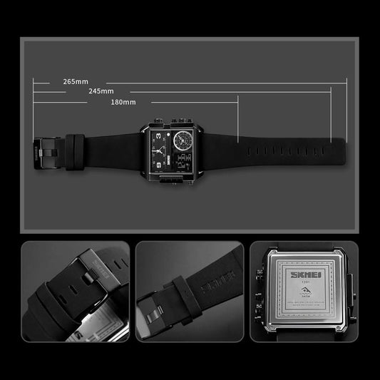 SKMEI BELT TRIPLE TIME