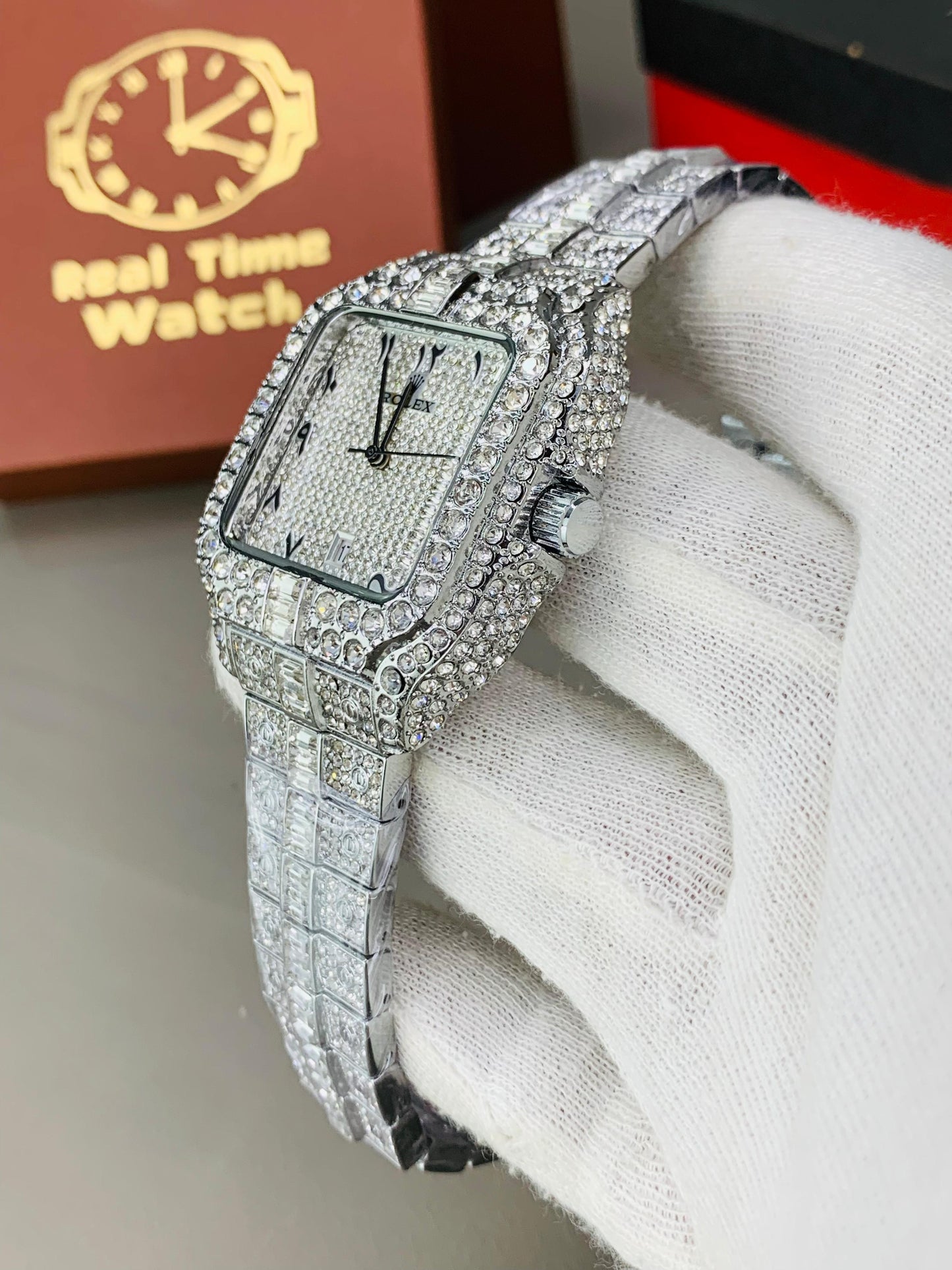 ROLEX DIAMOND ICED🧊 STONE💎⌚