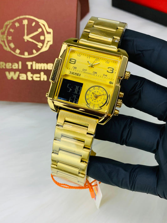 Triple Time Skmei Best Watch For Personal Use & Gift.