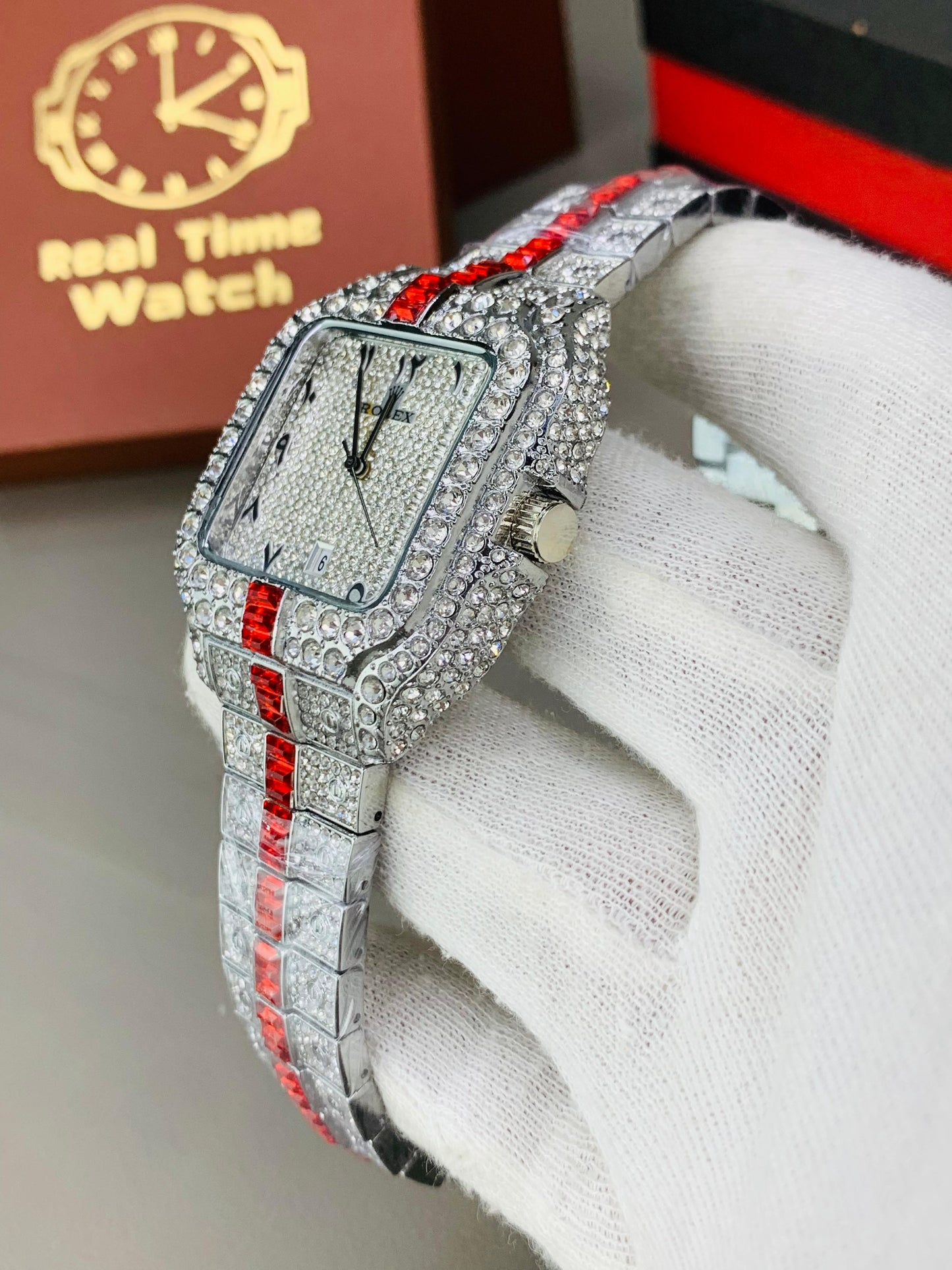 ROLEX DIAMOND ICED🧊 STONE💎⌚
