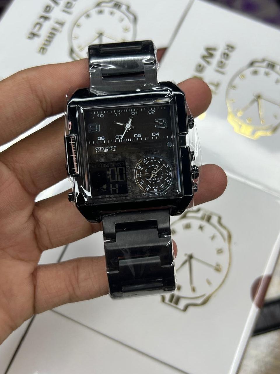 Triple Time Skmei Best Watch For Personal Use & Gift.