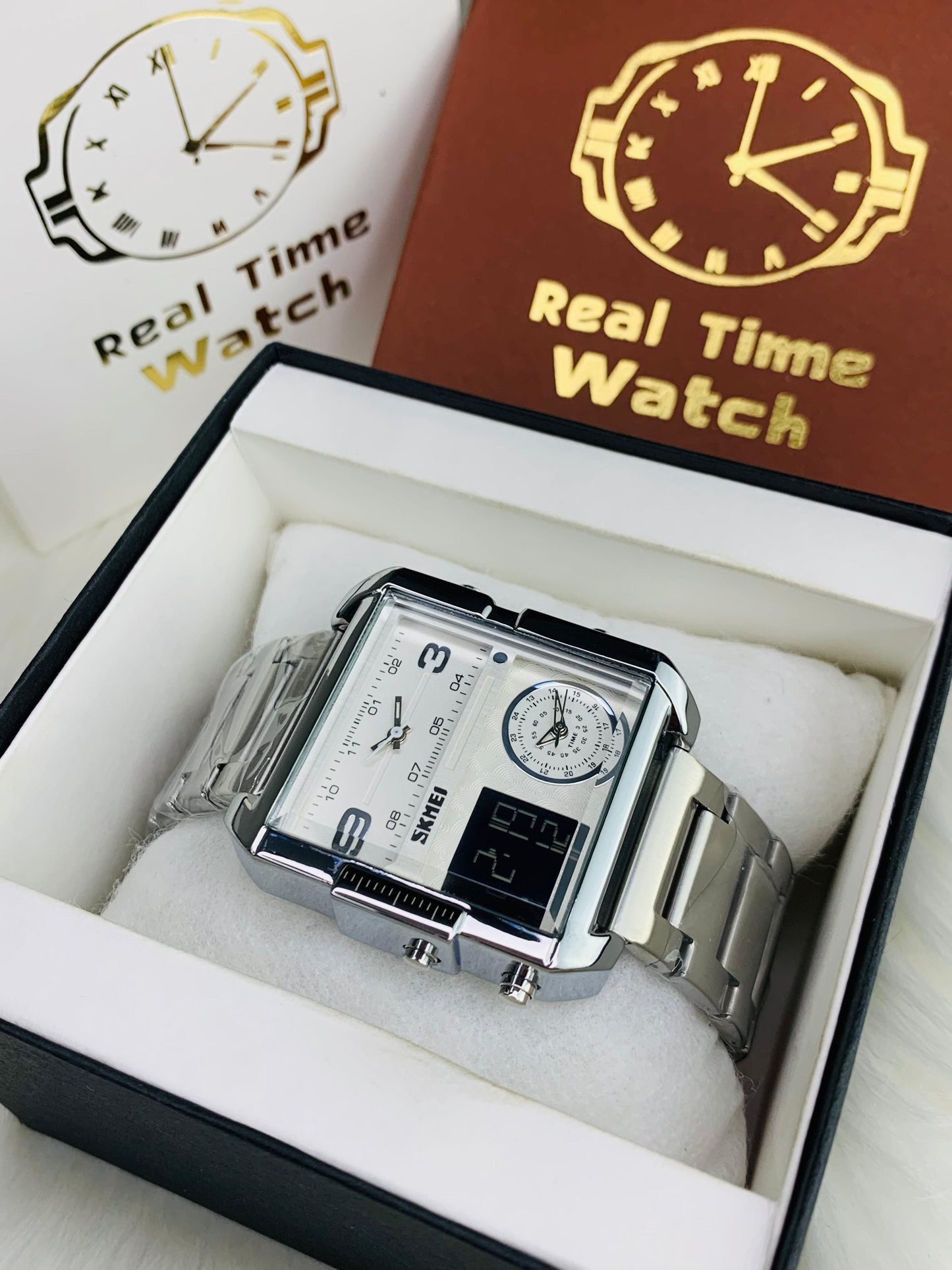 TRIPLE TIME SKMEI ⚪