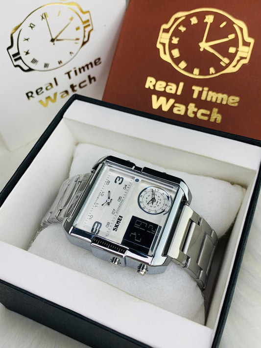 TRIPLE TIME SKMEI ⚪