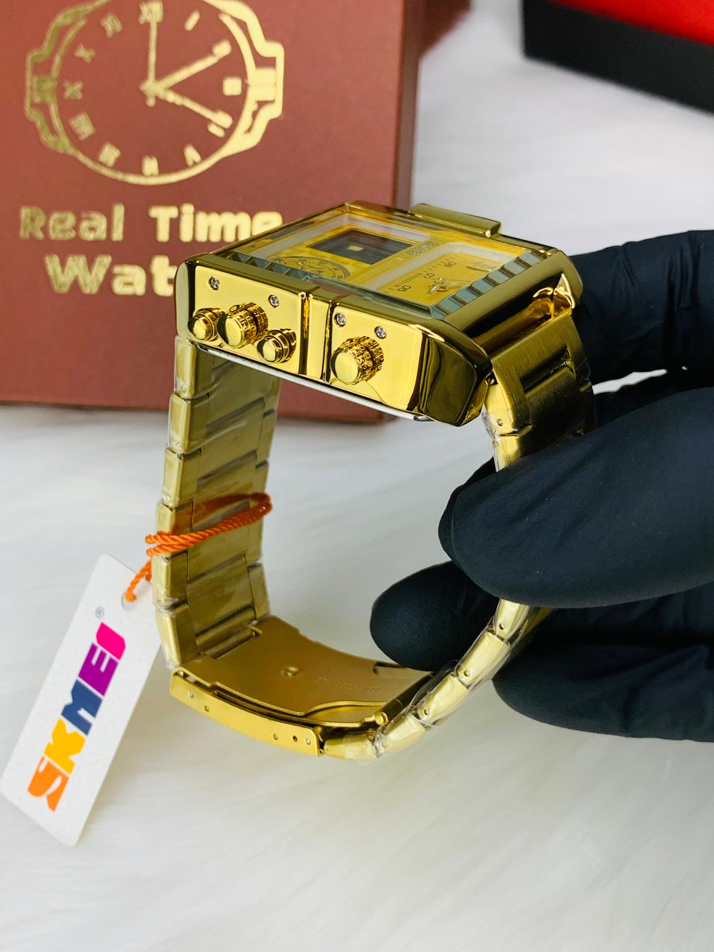 Triple Time Skmei Best Watch For Personal Use & Gift.