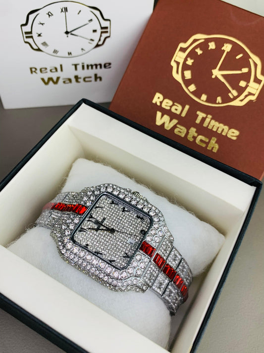 ROLEX DIAMOND ICED 🧊   ⚪/🔴