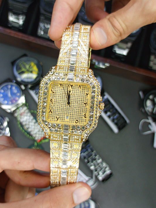 Rolex Diamond Stone Watch