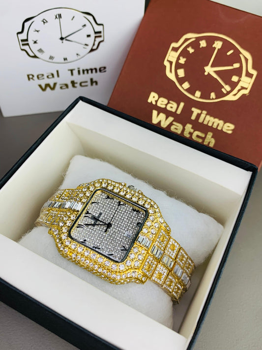 ROLEX DIAMOND ICED🧊 STONE 🟡/⚪