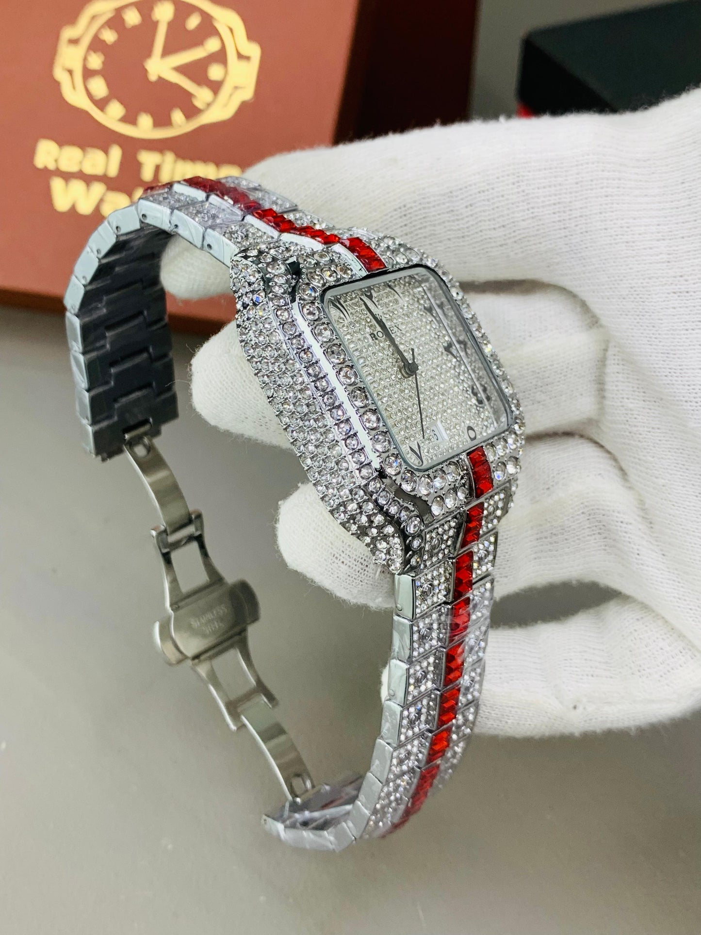 ROLEX DIAMOND ICED🧊 STONE💎⌚